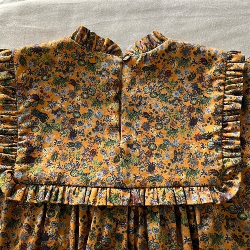 Kika Vargas Hertha Dress in Yellow Floral - Picture 14 of 16